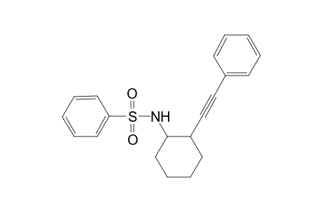 N-(2-Phenyl-1-ynylcyclohexyl)-benzenesulfonamide