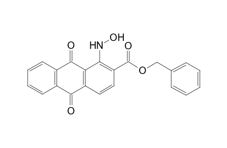 1-Hydroxyamino-9,10-dioxo-9,10-dihydro-anthracene-2-carboxylic acid benzyl ester