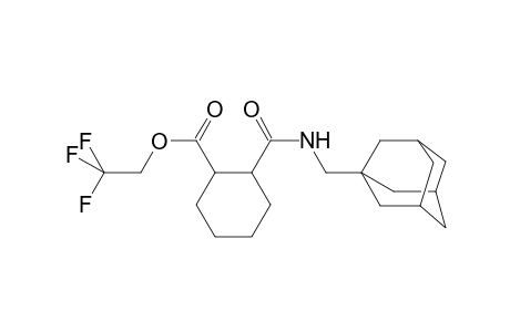 2,2,2-trifluoroethyl 2-(1-adamantylmethylcarbamoyl)cyclohexane-1-carboxylate