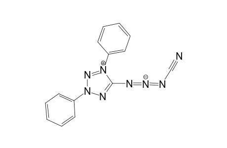 1,3-Diphenyltetrazolio-5-(3'-cyanotriazide)