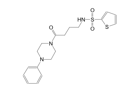 2-thiophenesulfonamide, N-[4-oxo-4-(4-phenyl-1-piperazinyl)butyl]-