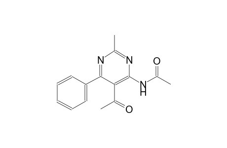 N-(5-acetyl-2-methyl-6-phenyl-4-pyrimidinyl)acetamide