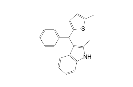 1H-indole, 2-methyl-3-[(5-methyl-2-thienyl)phenylmethyl]-