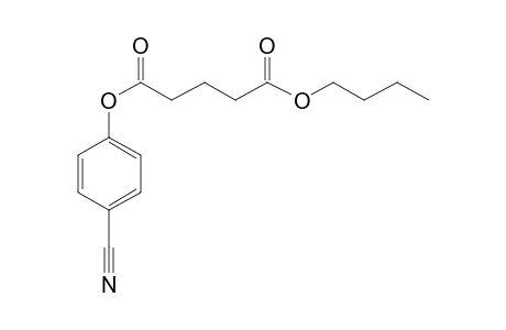 Glutaric acid, butyl 4-cyanophenyl ester