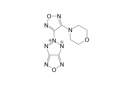 7-(4-morpholin-4-yl-1,2,5-oxadiazol-3-yl)-3-oxa-2,4,6-triaza-7-azonia-8-azanidabicyclo[3.3.0]octa-1,4,6-triene