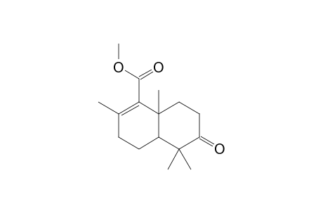 Methyl 1,3,7,7-Tetramethyl-8-oxobicyclo[4.4.0]dec-2-en-2-carboxylate