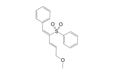 (1Z,3E)-1-Phenyl-2-phenylsulfonyl-5-methoxy-1,3-pentadiene