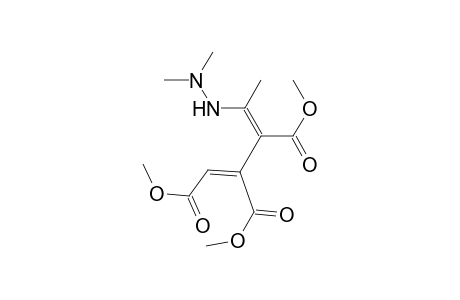 1,3-Pentadiene-1,2,3-tricarboxylic acid, 4-(2,2-dimethylhydrazino)-, trimethyl ester, (Z,E)-
