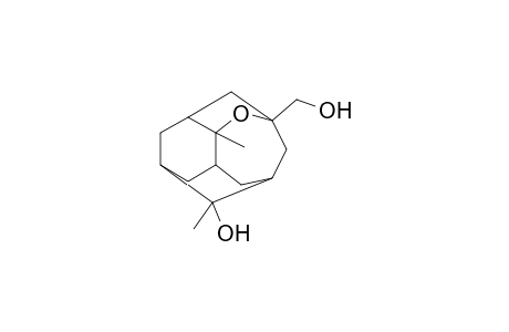 7-Hydroxymethyl-2,9-dimethyl-8-oxatetracyclo[5.4.1.1(3,10).0(5,9)]tridecane-2-endo-ol