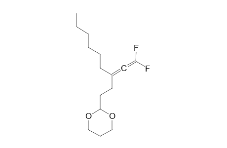 2-(3-DIFLUOROVINYLIDENENONANYL)-[1,3]-DIOXANE
