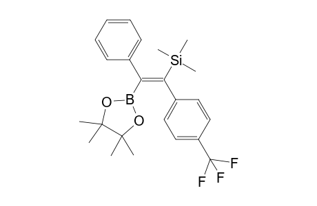 (Z)-1-(Trimethylsilyl)-1-(4-trifluoromethylphenyl)-2-phenyl-2-(4,4,5,5-tetramethyl-1,3,2-dioxaborolan-2-yl)ethene