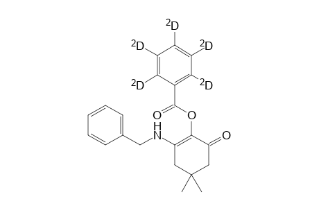 2-(Pentadeuterio-benzoyloxy)-3-(N-benzylamino)-5,5-dimethylcyclohex-2-en-1-one