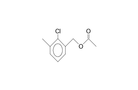 Benzenemethanol, 2-chloro-3-methyl-, acetate