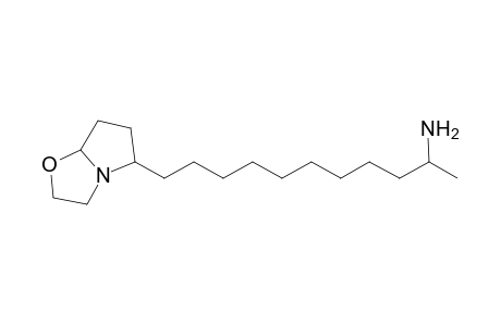 11-(2,3,5,6,7,7a-hexahydropyrrolo[2,1-b]oxazol-5-yl)-2-undecanamine