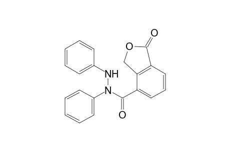 4-Isobenzofurancarboxylic acid, 1,3-dihydro-1-oxo-, 1,2-diphenylhydrazide