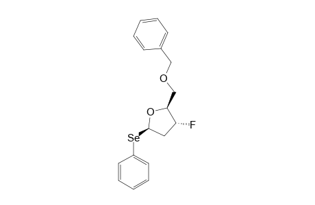 PHENYL-5-O-BENZYL-1,2,3-TRIDEOXY-3-FLUORO-1-SELENO-BETA-D-ERYTHRO-PENTOFURANOSIDE