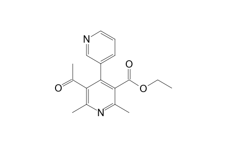 Ethyl 5-acetyl-2,6-dimethyl-4-(3'-pyridyl)pyridine-3-carboxylate