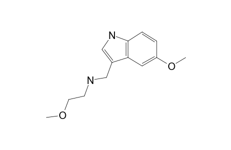 [(5-Methoxy-1H-indol-3-yl)methyl](2-methoxyethyl)amine