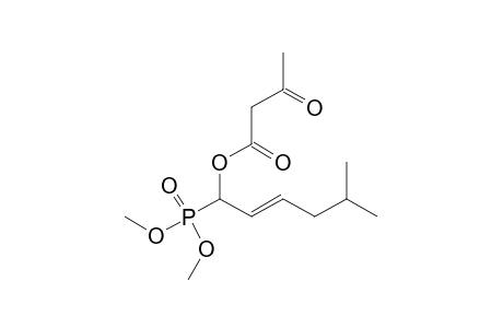 DIMETHYL-[1-(2-KETO-BUTANOYLOXY)-5-METHYL-2-HEXENYL]-PHOSPHONATE