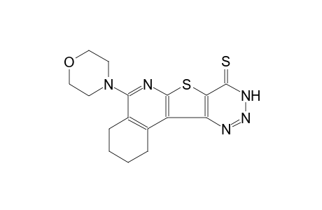 5-(4-morpholinyl)-1,2,3,4-tetrahydro[1,2,3]triazino[4',5':4,5]thieno[2,3-c]isoquinoline-8(9H)-thione