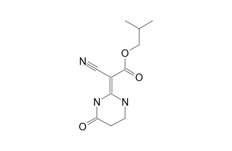 ISOBUTYL-2-CYANO-2-(PERHYDRO-4-OXOPYRIMIDIN-2-YLIDENE)-ACETATE
