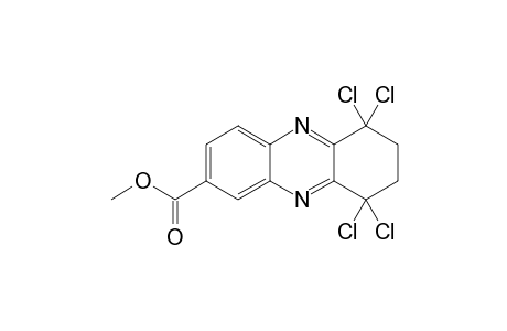 1,1,4,4-Tetrachloro-1,2,3,4-tetrahydro-7-methoxycarbonylphenazine