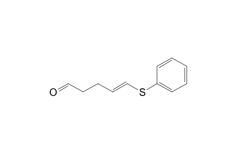 (E)-5-(Phenylthio)pent-4-enal