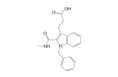 N-Methylamide of 1-Benzyl-3-(2-carboxyethyl)-2-indolylcarboxylic Acid