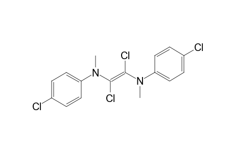 1,2-Bis[N-methyl-N-(p-chlorophenyl)amino]-1,2-dichloroethene