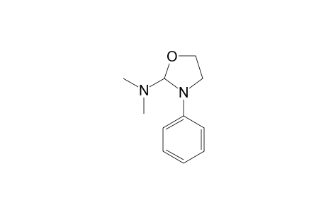 dimethyl-(3-phenyloxazolidin-2-yl)amine
