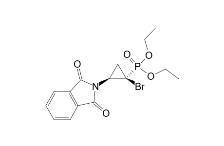trans - diethyl 1-bromo-2-(1,3-dioxoisoindolin-2-yl)cyclopropylphosphonate