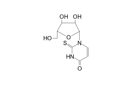 3,4-dihydroxy-5-(hydroxymethyl)tetrahydrofuran-2-yl)-2-thioxo-2,3-dihydropyrimidin-4(1H)-one