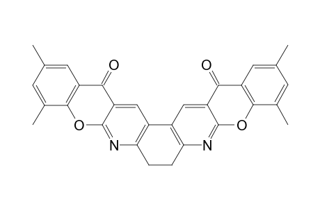 7,8-Dihydro-2,4,11,13-tetramethyl-15H,18H-bis[1] chromeno[3,2-b:2',3'-J][4,7]phenanthroline-15,18-dione