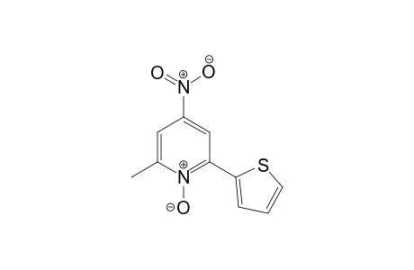2-Methyl-4-nitro-6-(thiophen-2-yl)pyridine 1-oxide