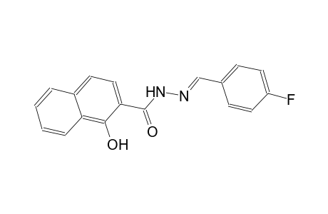 N'-[(E)-(4-fluorophenyl)methylidene]-1-hydroxy-2-naphthohydrazide