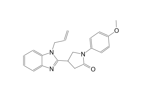 4-(1-allyl-1H-benzimidazol-2-yl)-1-(4-methoxyphenyl)-2-pyrrolidinone