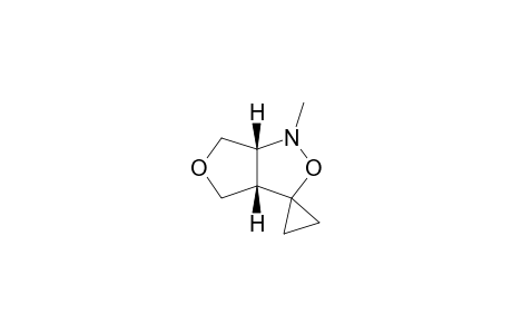 (3aS,6aR)-1-methylspiro[3a,4,6,6a-tetrahydrofuro[3,4-c]isoxazole-3,1'-cyclopropane]