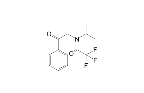 2-(Isopropylamino)acetophenone TFA