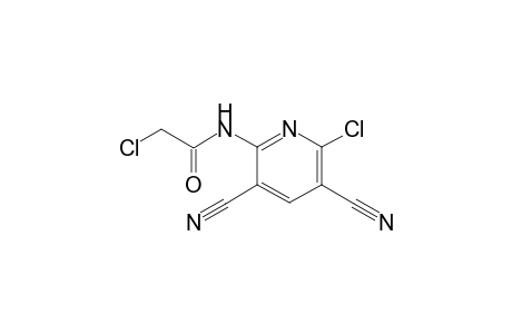 N1-(6-Chloro-3,5-dicyano-2-pyridyl)-2-chloroacetamide