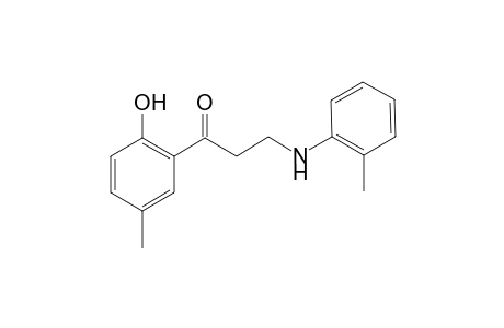 1'-[N-(2''-Methylphenyl)aminomethyl]-2-hydroxy-5-methylacetophenone