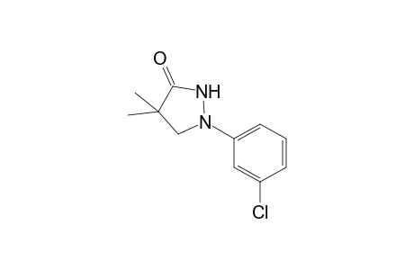 3-Pyrazolidinone, 1-(3-chlorophenyl)-4,4-dimethyl-
