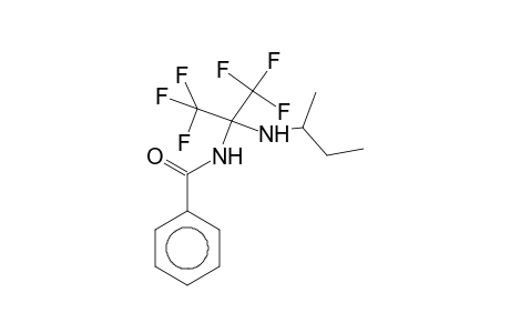 N-[1-(Sec-butylamino)-2,2,2-trifluoro-1-(trifluoromethyl)ethyl]benzamide