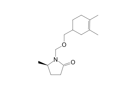(5R)-1-[(3,4-dimethyl-1-cyclohex-3-enyl)methoxymethyl]-5-methyl-2-pyrrolidinone