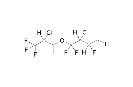 1-METHYL-2-CHLORO-3,3,3-TRIFLUOROPROPYL(1,1,3-TRIFLUORO-2-CHLOROBUTYL)ETHER