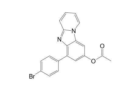 6-(4-Bromophenyl)benzo[4,5]imidazo[1,2-a]pyridin-8-yl Acetate
