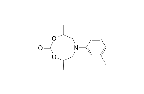 (EQU,EQU)-4,8-DIMETHYL-6-(META-METHYL-PHENYL)-5,6,7,8-TETRAHYDRO-4H-1,3,6-DIOXAZOCIN-2-ONE