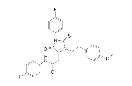 4-imidazolidineacetamide, N,1-bis(4-fluorophenyl)-3-[2-(4-methoxyphenyl)ethyl]-5-oxo-2-thioxo-