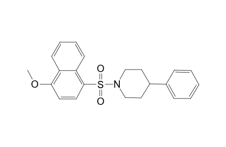 1-[(4-Methoxy-1-naphthyl)sulfonyl]-4-phenylpiperidine