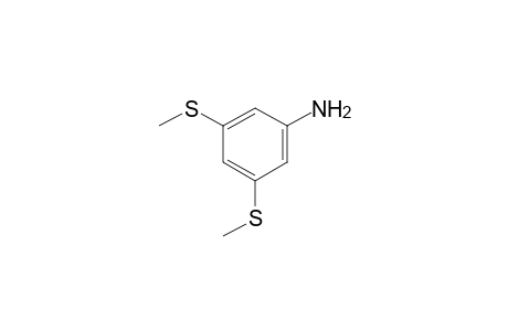 Benzenamine, 3,5-bis(methylthio)-