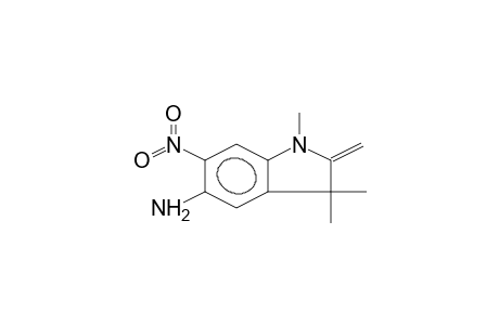 5-AMINO-6-NITRO-1,3,3-TRIMETHYL-2-METHYLENEINDOLINE